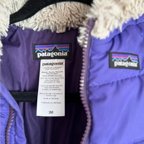 Patagonia Purple Puffer for your Little Bestie!
